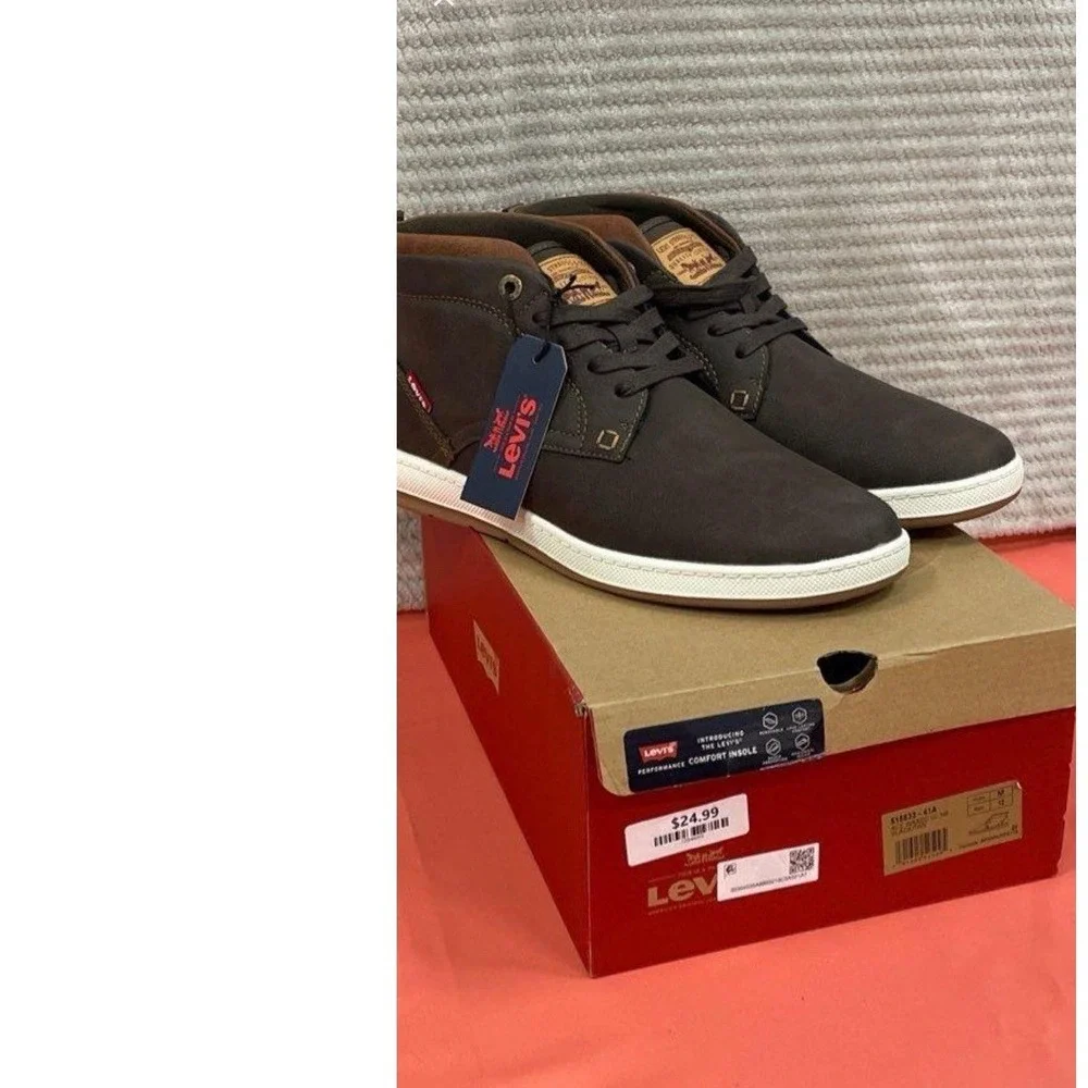 Levi's‎ Ethan Denim II Black/Tan Men's 10 with box and tags